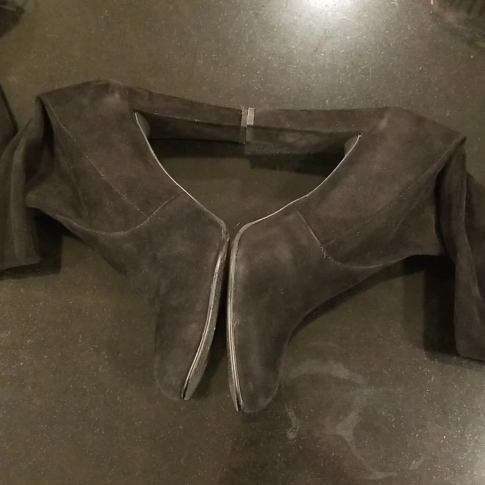 💕STUART WEITZMAN💕 Highland Suede Over-the-Knee Boots ~ Black 8.5